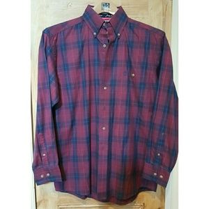 Wrangler plaid shirt cowboy style